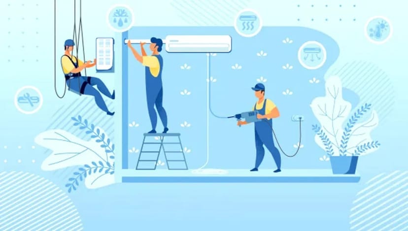 Монтаж ремонт обслуговування чистка кондиціонера