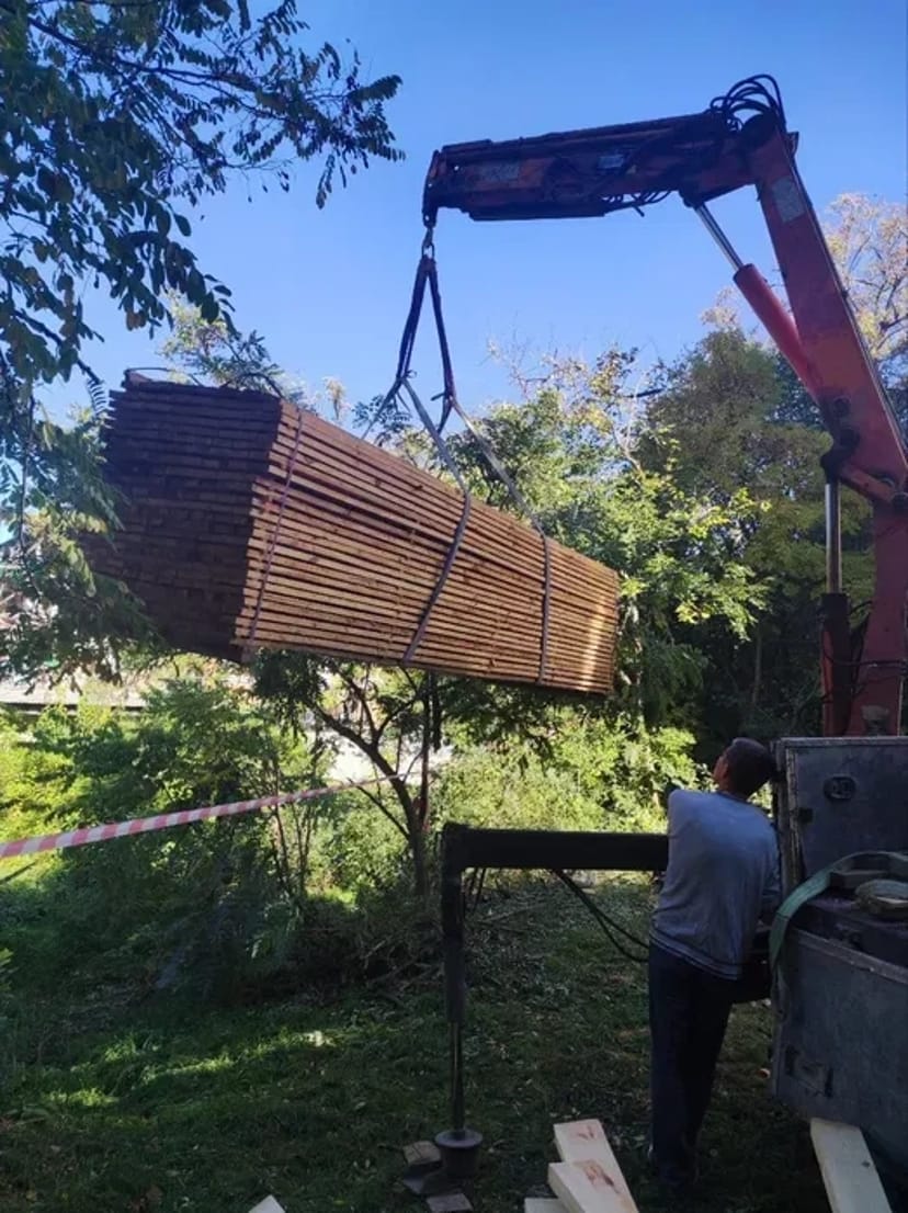 Послуги крана маніпулятора