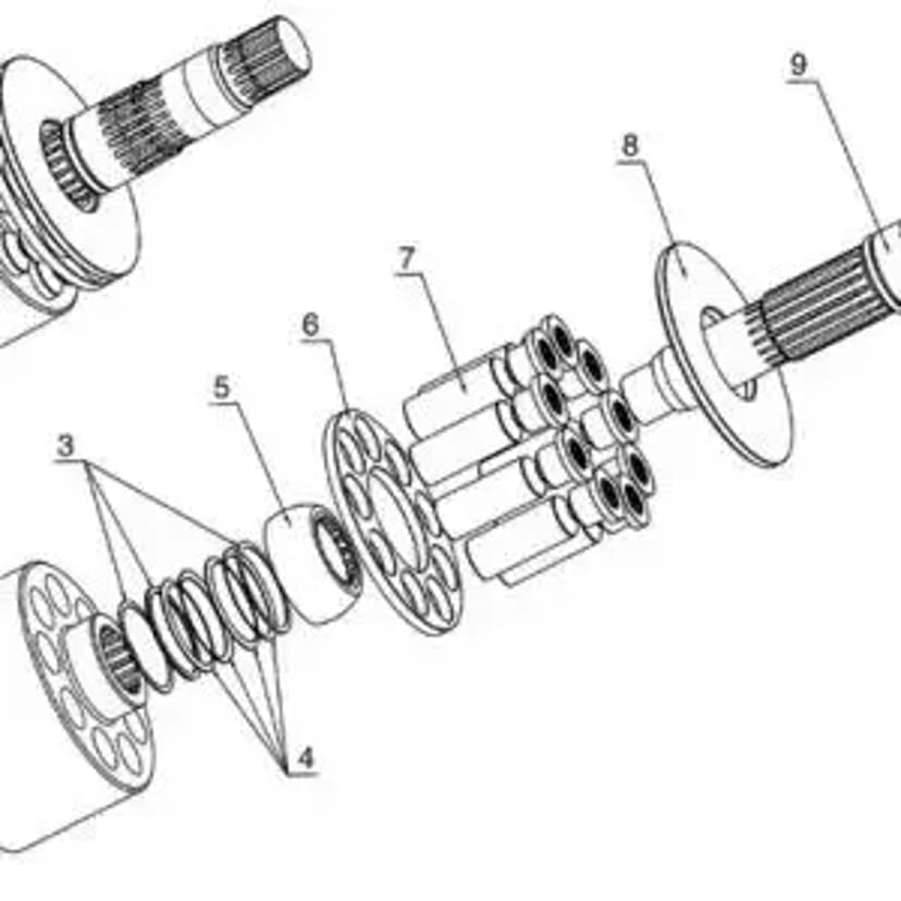 Ремонт гідромоторів Kawasaki MX