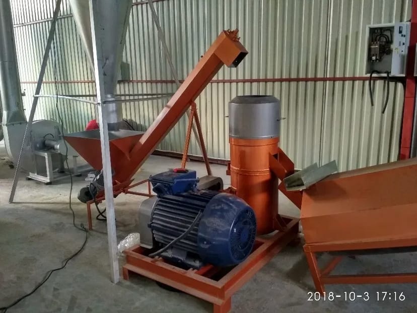 Виготовлення обладнання для виробництва пелет під ключ