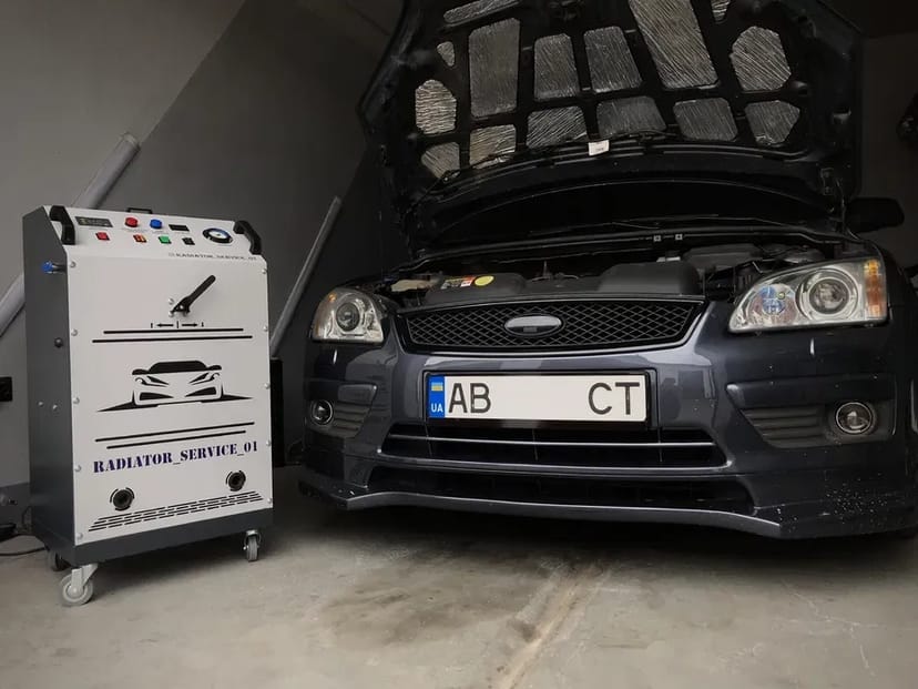 Промивка радіатора/Чистка пічки