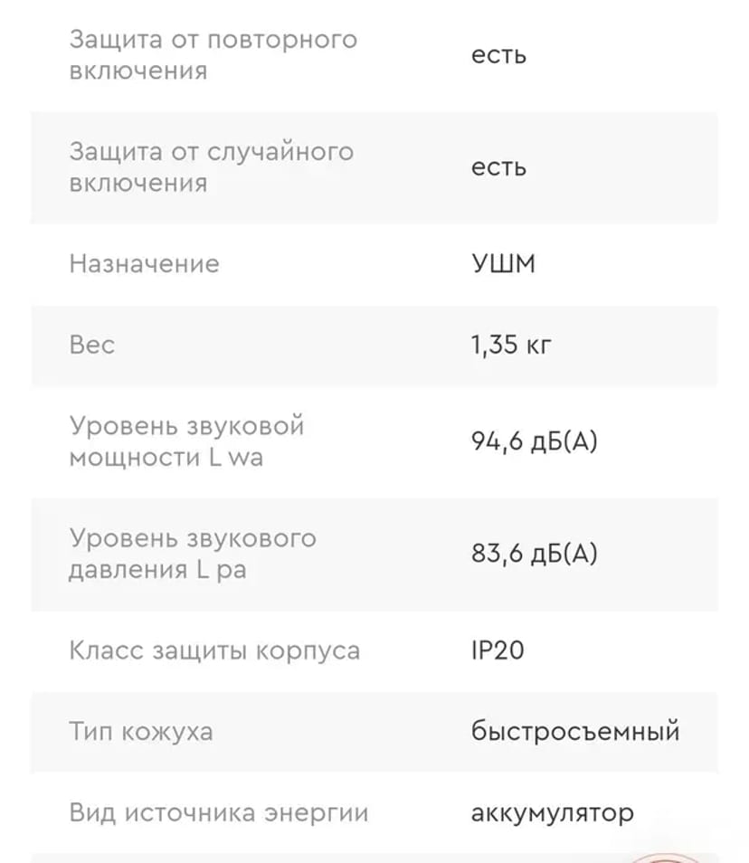 Акумуляторна болгарка у користування