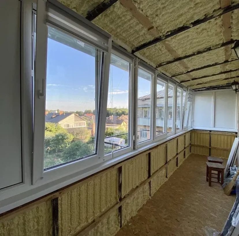 БАЛКОНИ ПІД ключ !!! Ремонт лоджій, пластикові вікна