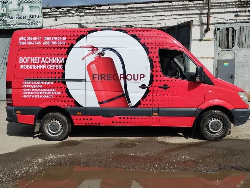 Брендування всіх типів транспорту