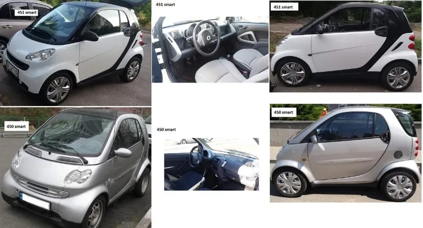 Автомобиль Смарт Smart 