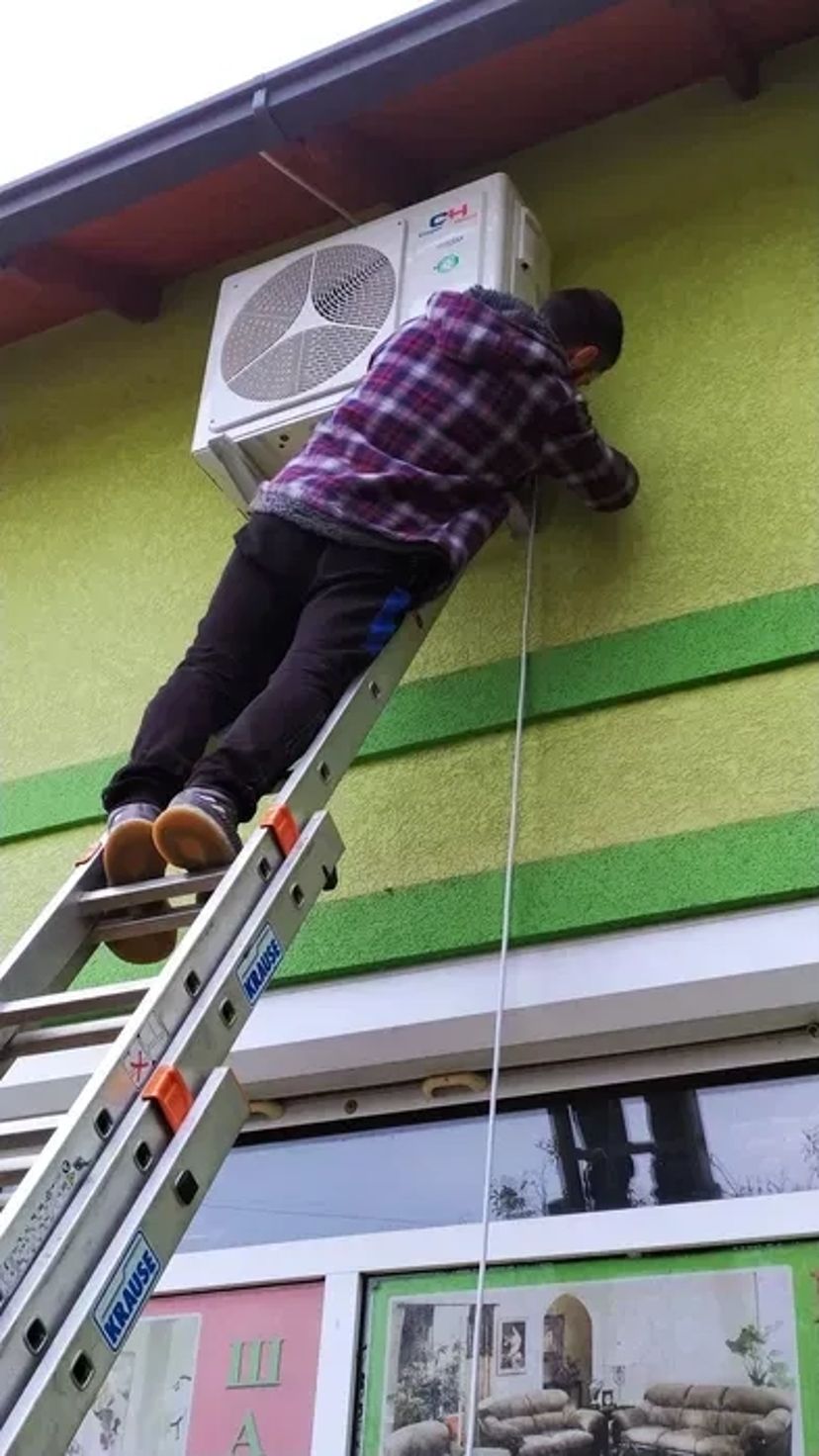 Монтаж кондиціонерів/Кондиціонери Установка, заправка чищення