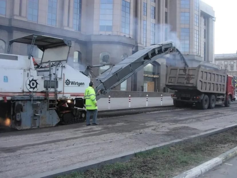 Демонтаж асфальту