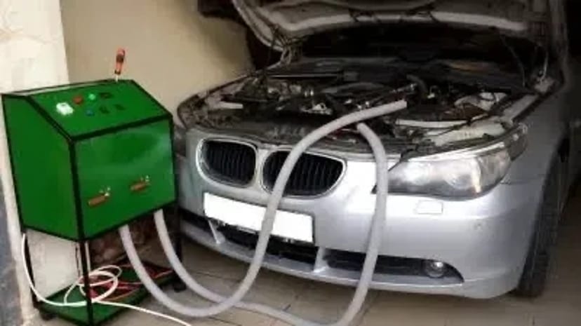 Промивка системи охолодження (Промывка системы охлаждения)