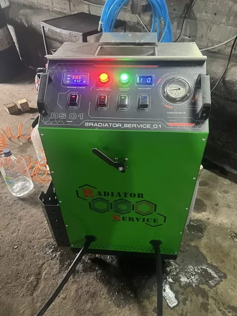 Промивка системи охолодження (Промывка системы охлаждения)