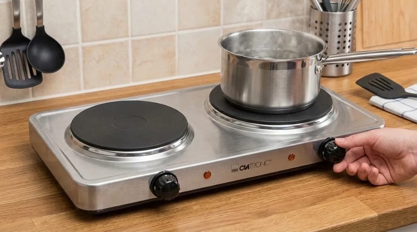 Електрична плита Clatronic - зручна у використанні