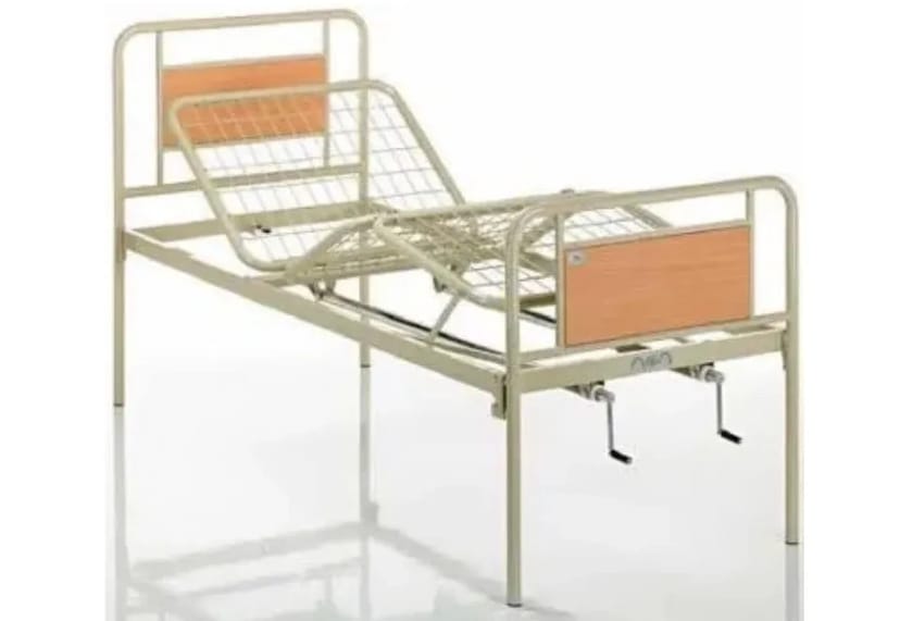 Ліжко медичне з механічним підйомом спини та ніг OSD-94V