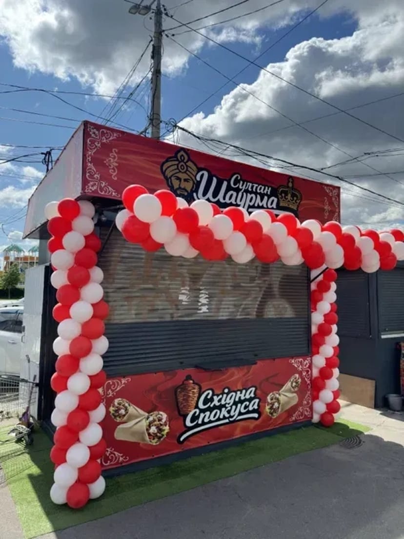 Гелієві кулі Відкриття магазинів фотозони арки повітряні кулі гірлянди