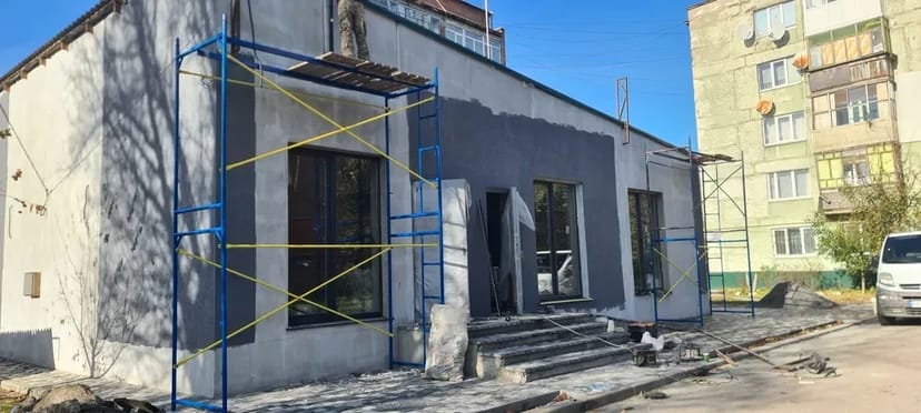 Ліса будівельні з 20-х секцій.