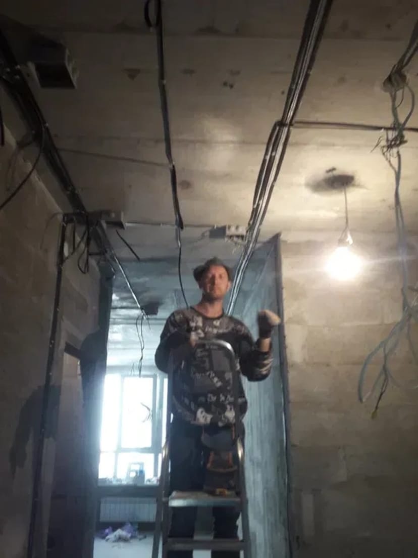 Ремонт розетки, вимикач, світильник, лампа, заміна проводки