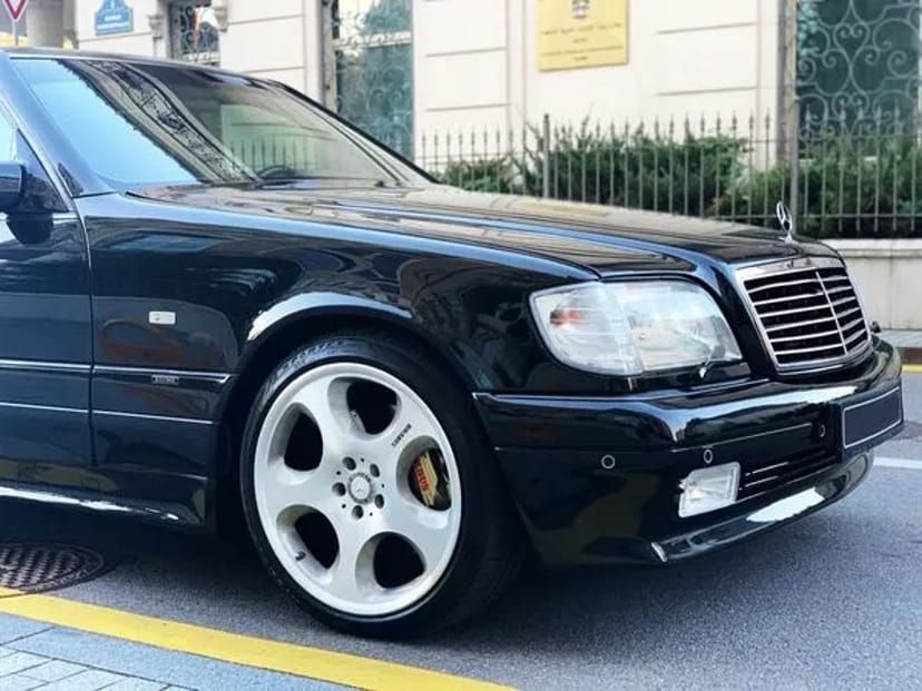 117 Mercedes Benz W140 Long S7.3 V12 Brabus кабан для весілля