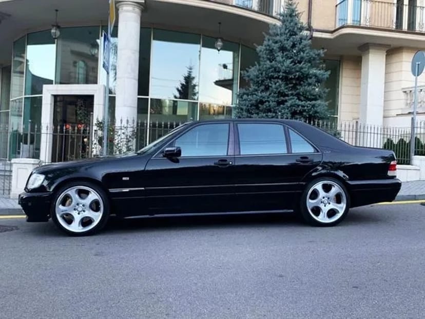 117 Mercedes Benz W140 Long S7.3 V12 Brabus кабан для весілля