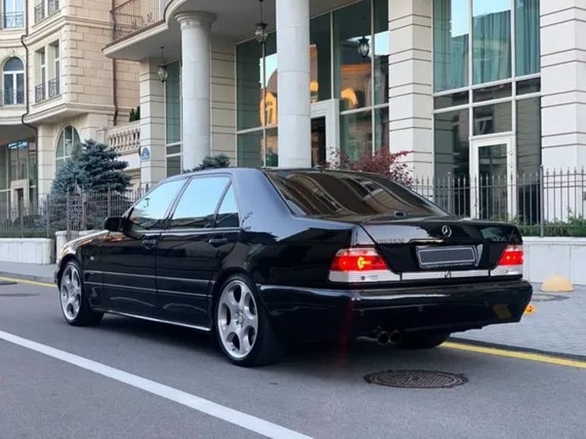 117 Mercedes Benz W140 Long S7.3 V12 Brabus кабан для весілля