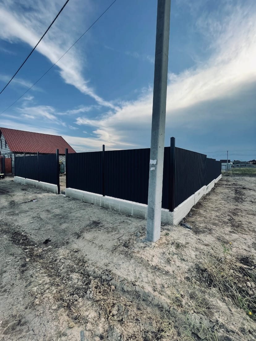 Фундамент + Стены + Крыша + Заборы• Быстро и качественно