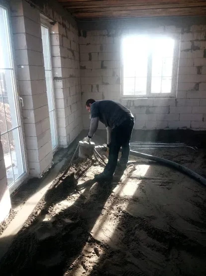 Професійна Стяжка Підлоги Машинним Способом. Швидко, Якісно, З Гарантією 100%!