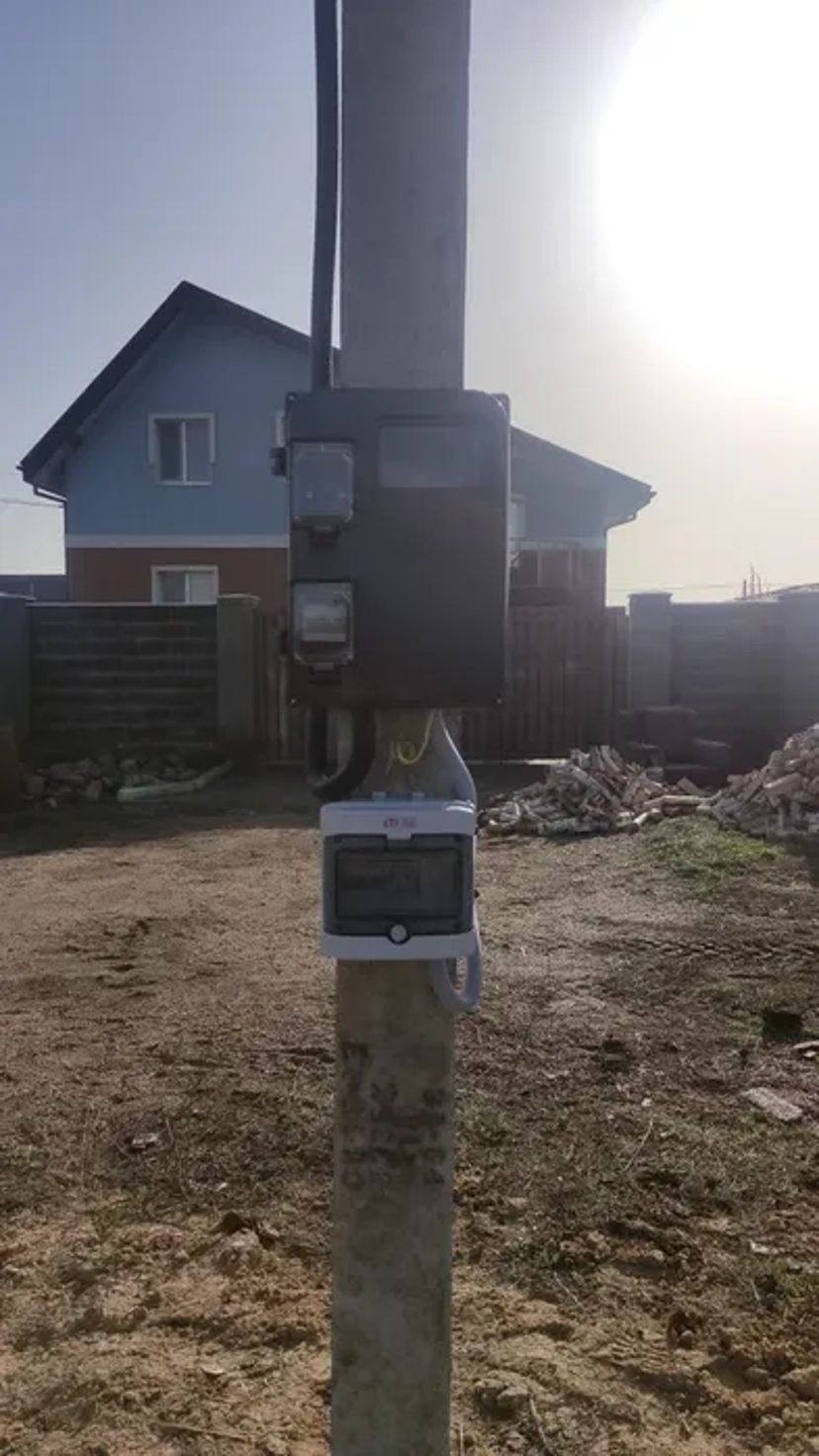 Підключення до Дтек. Виклик електрика. Встановлення лічильника.