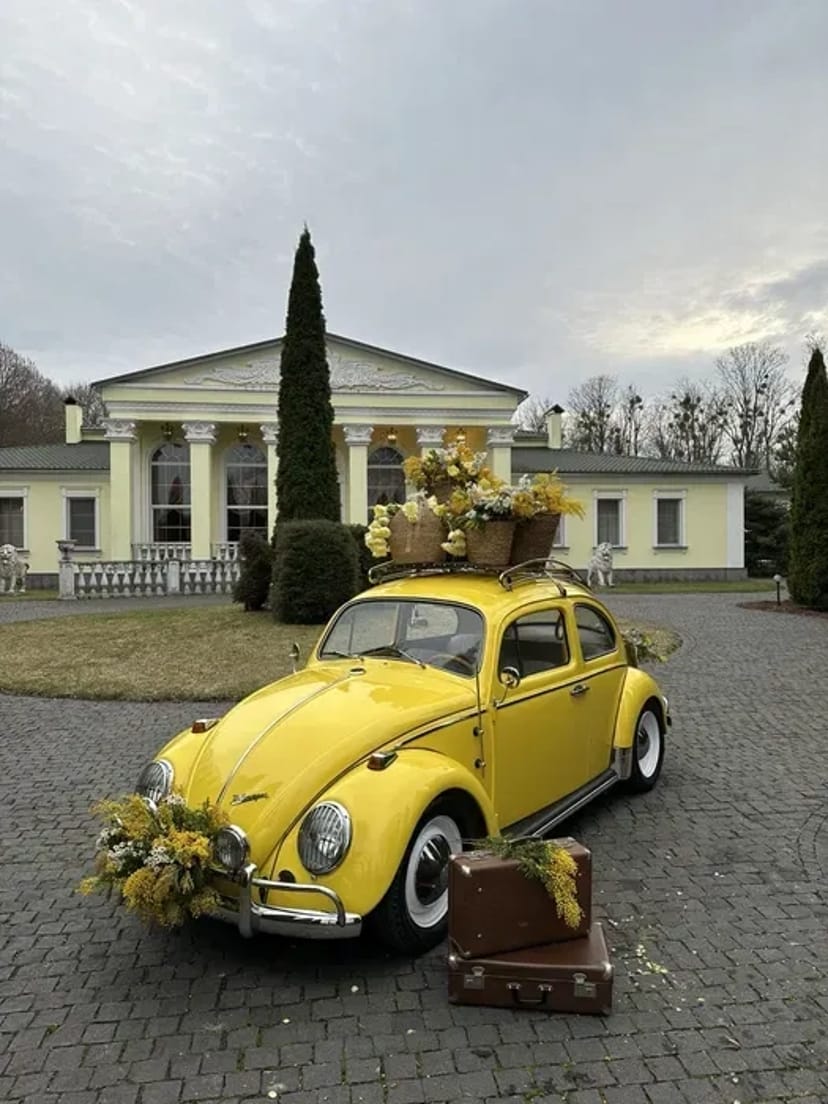 Фольцваген жук кафер бетллі для фотосесій, весіль днів Народжень