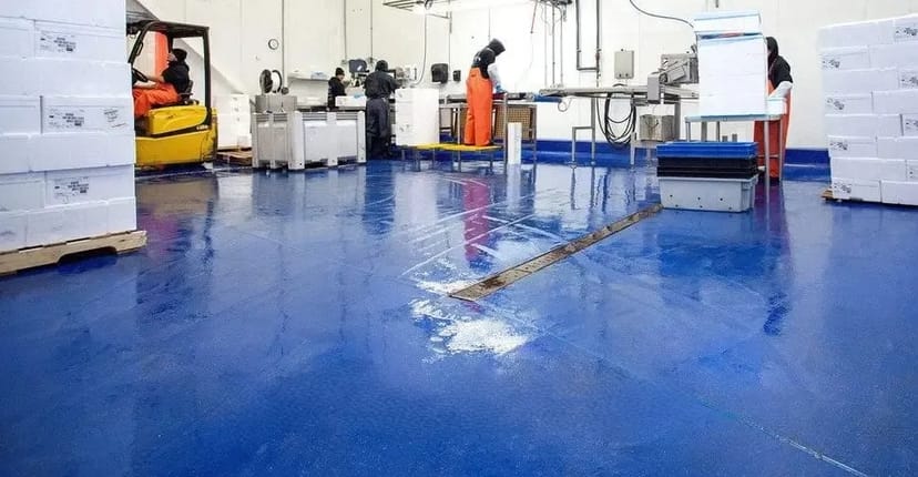 Улаштування підлог для рибного виробництва