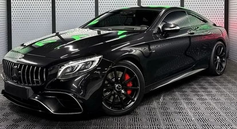 217 Mercedes-Benz S63 Coupe чорний