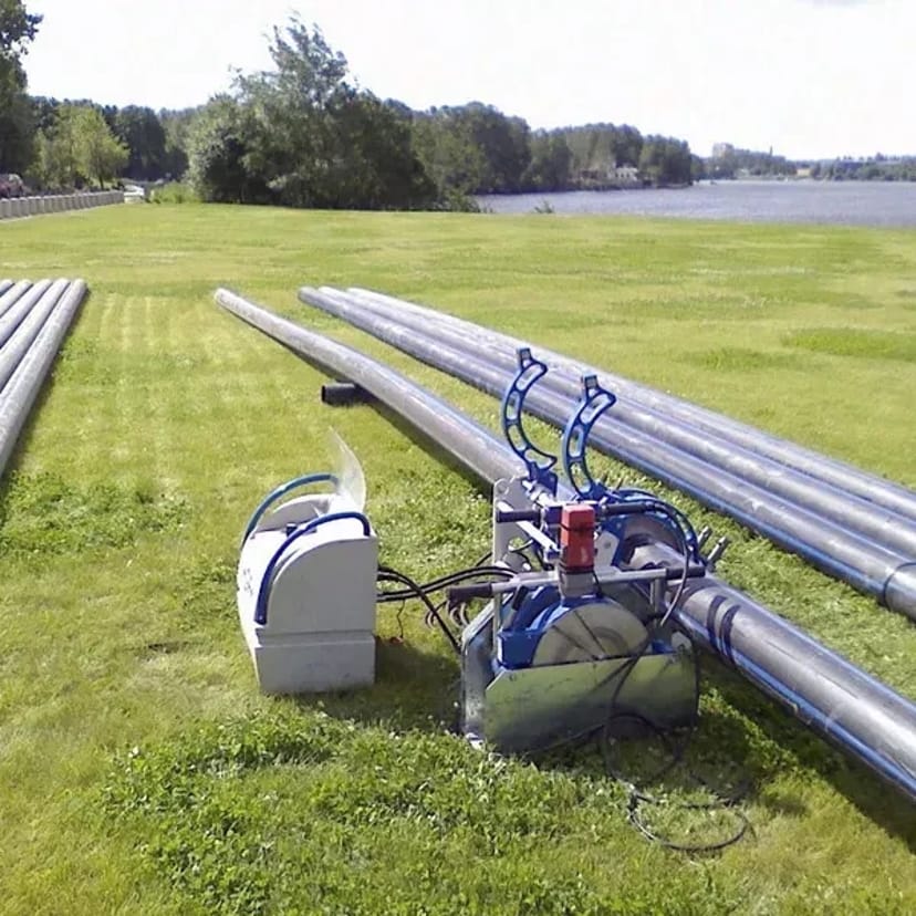 Терморезисторная и стыковая сварка труб. Монтаж водопровода .