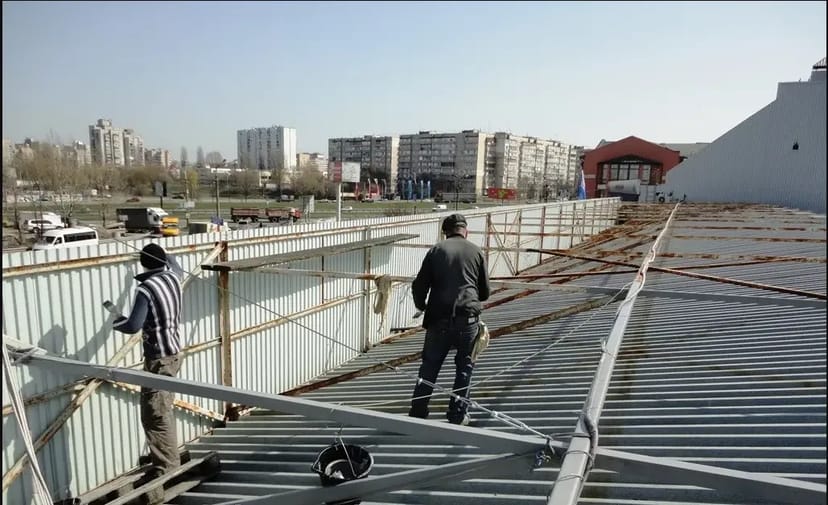 Фарбування металоконструкцій