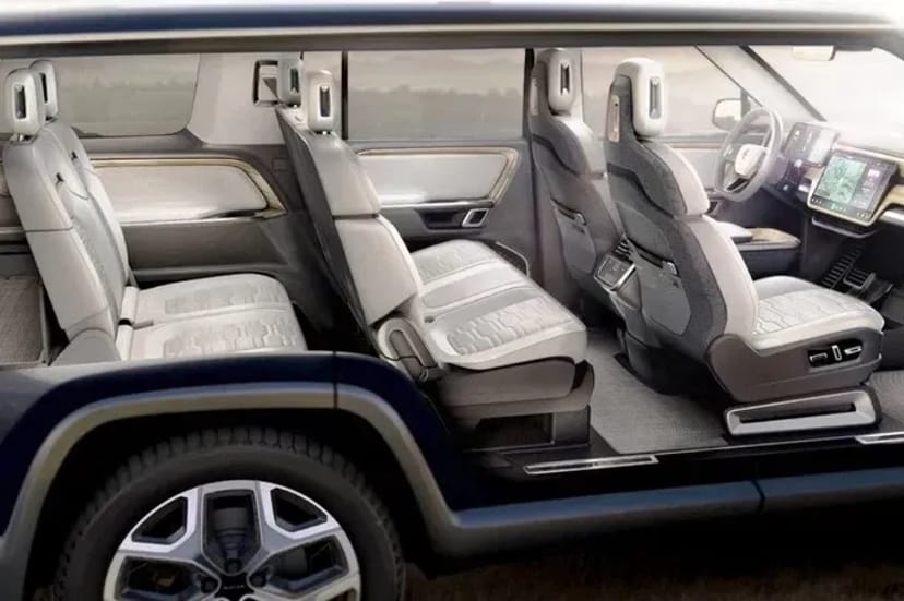 Авто на весілля Rivian 7-місний