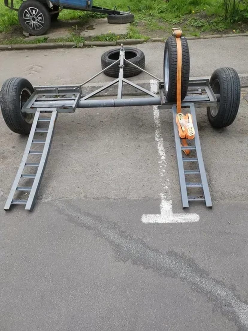 Лафет підкатний для легкового авто
