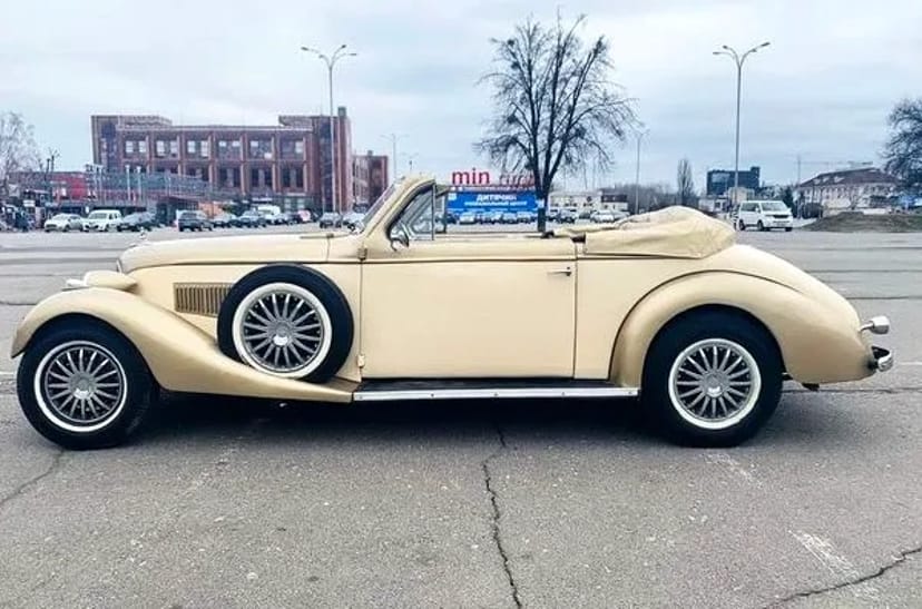 195 Ретро кабріолет на весілля зйомки Steyr
