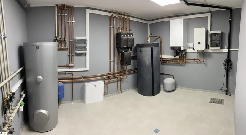 Монтаж теплових насосів, газових котлів Viessmann, септиків