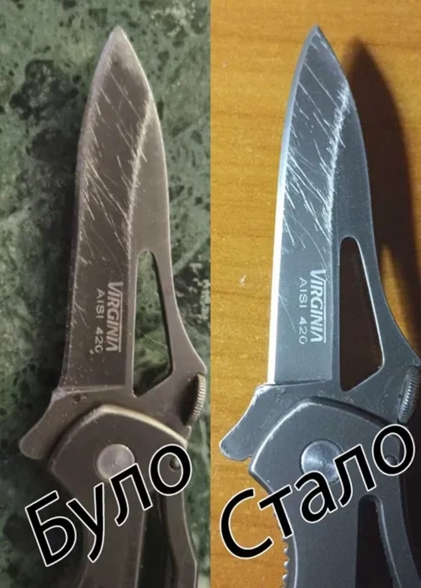 Профессиональная заточка ножей до бритвенной остроты