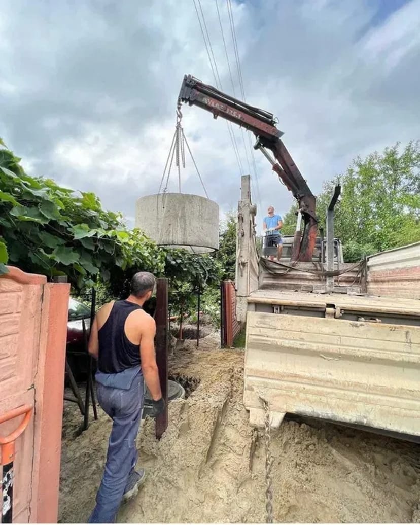 Монтаж септиків Гарантія! Бетонні кільця / Будівництво! Вигрібна яма!