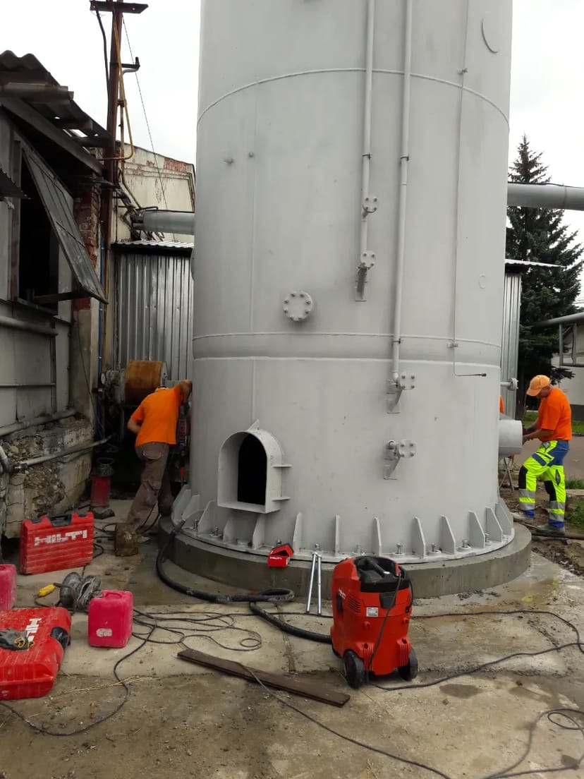 Анкерування обладнання, механізмів та будівельних конструкцій