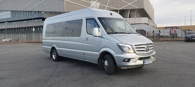 Пасажирські перевезення. Автобус в користування (7-29 місць)