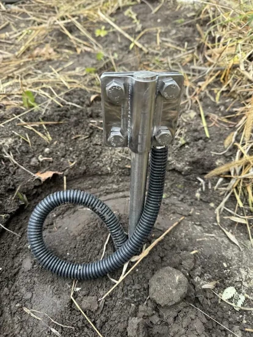 Монтаж контура заземлення із замірами опору професійним прибором SONEL MRU 120.