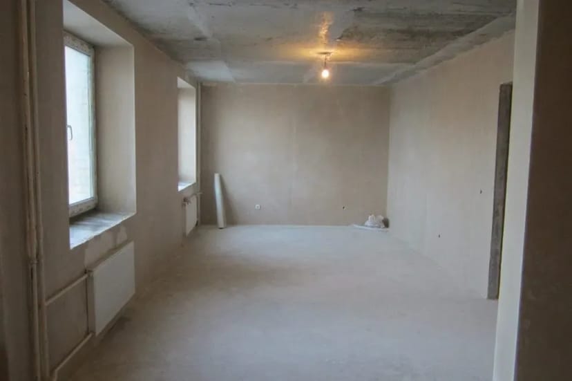 Стяжка підлоги машинним способом, гіпсова штукатурка