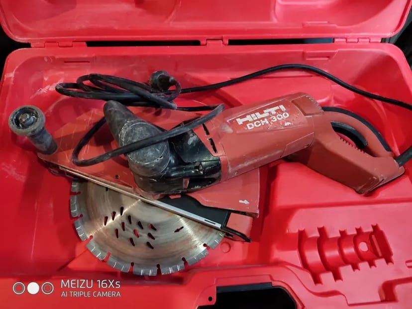 Алмазна швидка різка сверління бетону кирпича на сухо Hilti
