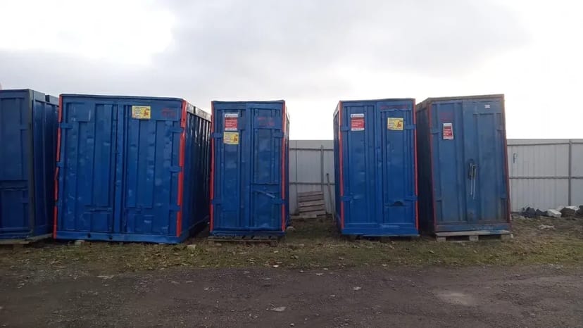 Контейнери, вагончики, кунги на будівництво. 