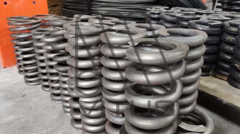 Пружини гірничо-шахтного обладнання, гуркоту, дробилки