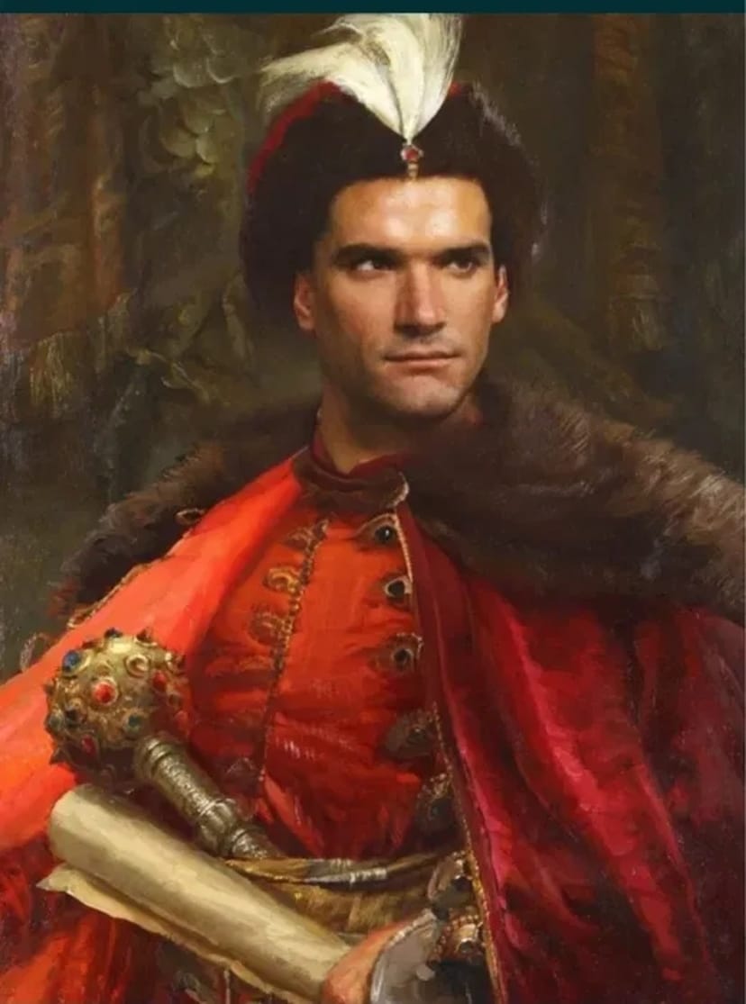 Портрет чоловічий олією на полотні