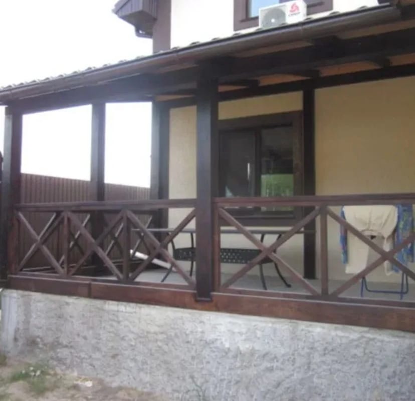 Альтанки дерев'яні, дерев'яні балкони з дерева обухів київ