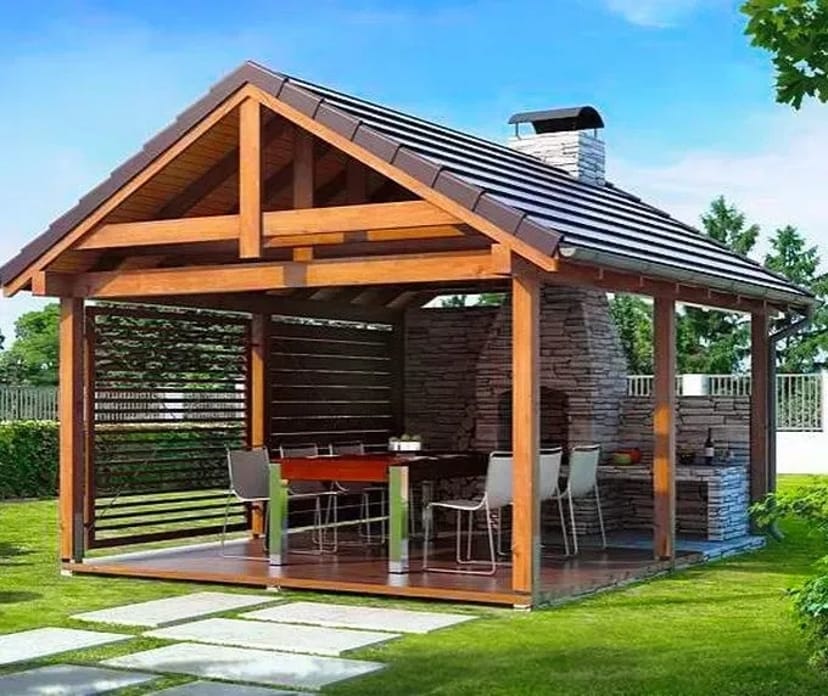 Альтанки дерев'яні, дерев'яні балкони з дерева обухів київ