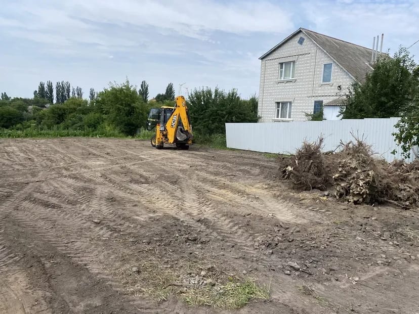 Підготовка ділянки до будівництва. Розчищення ділянки