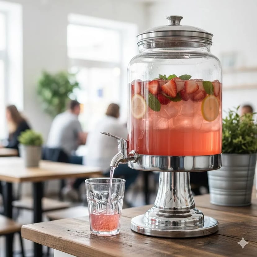 Диспенсер для соку та коктейлів. Новий.