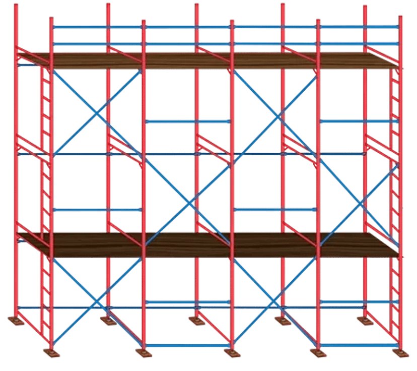 Строительные леса, вышки тура, мастерки, лестницы от 1 грн/кв