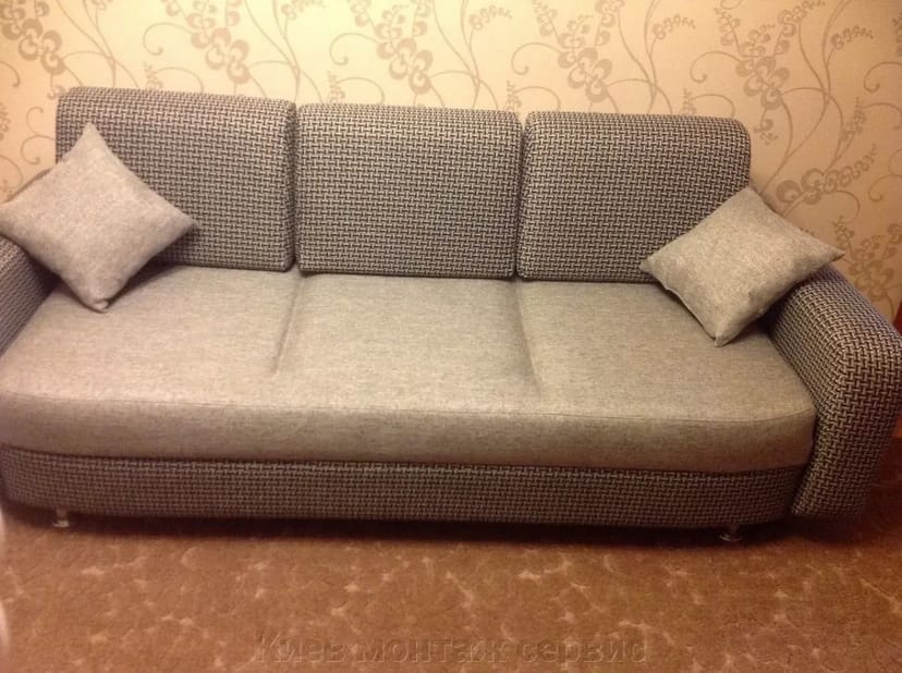 Ремонт меблів у Броварах, Києві, Борисполе, Бортничах. Перетяжка и обивка дивану