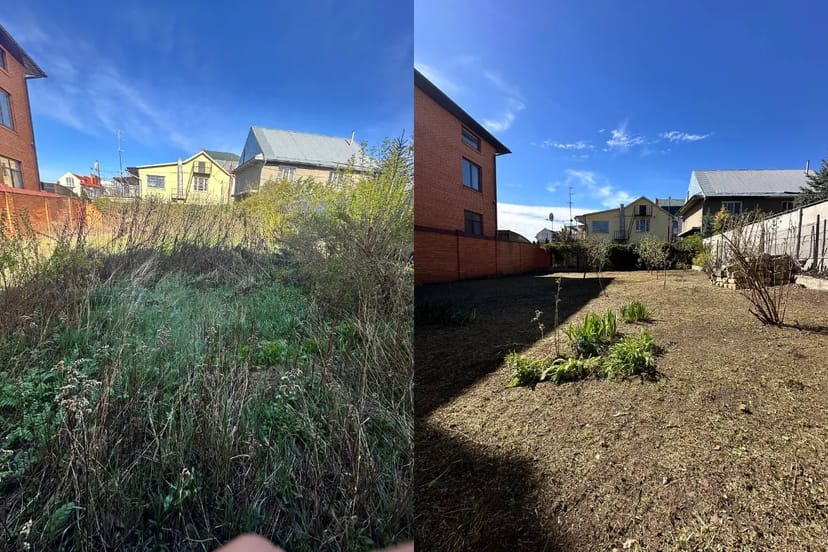 Уборка участков и заброшек быстро аккуратно